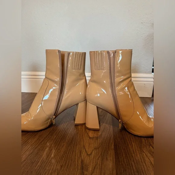 Free People by Jeffrey Campbell Candy Land Ankle Boots Women block heels 11 - Picture 12 of 14